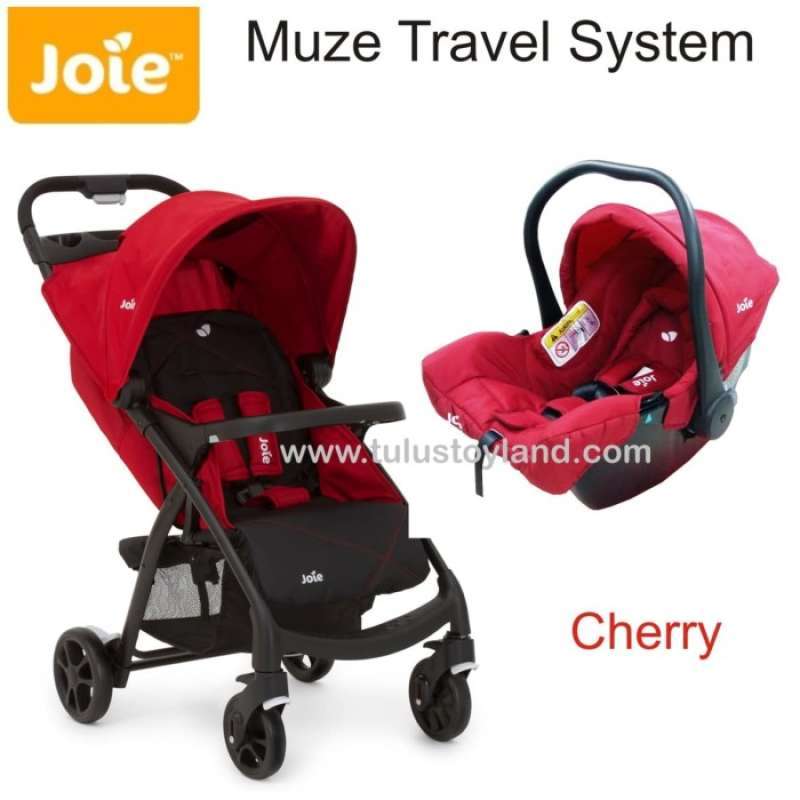 Joie muze travel system on sale cherry
