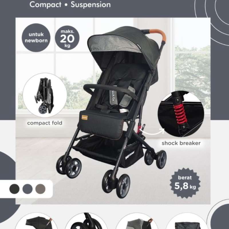 Stroller cabin deals size untuk newborn