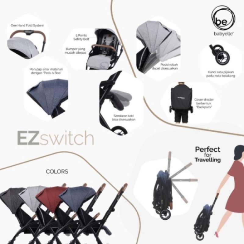 Harga stroller baby elle ez switch outlet