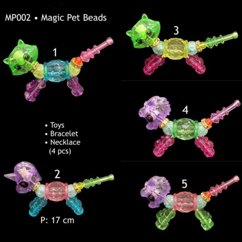 Magic pet top beads