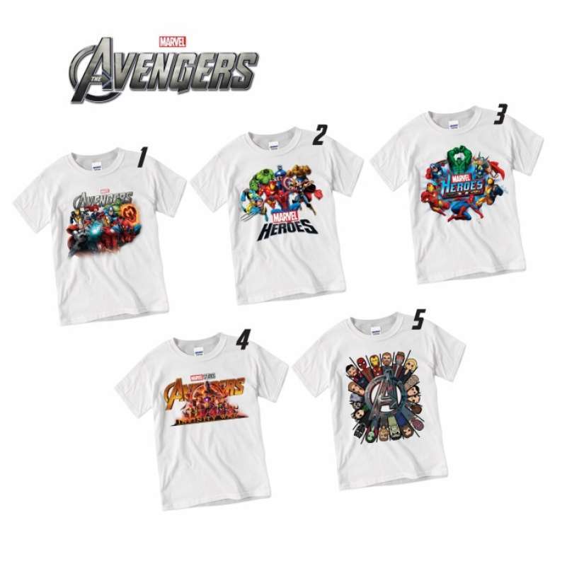 avengers endgame t shirt kids
