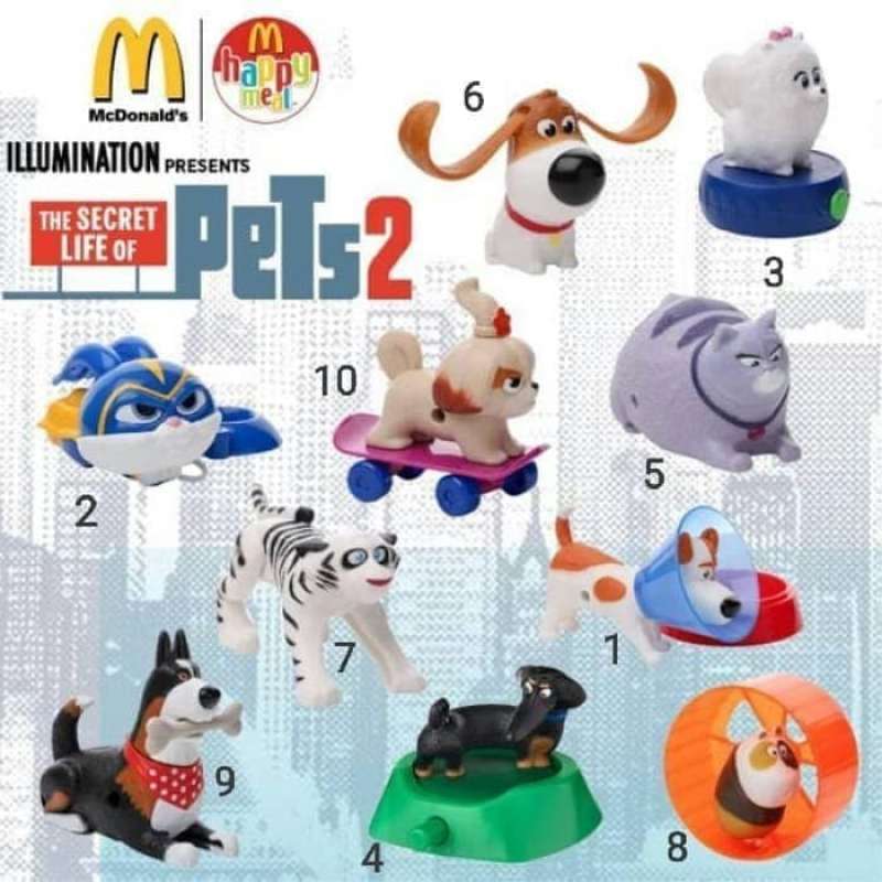 Mcdonald happy meal pets 2 clearance
