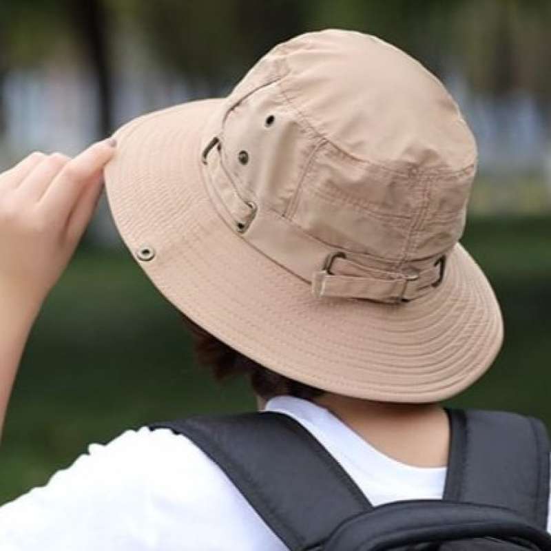 Topi bucket casual on sale