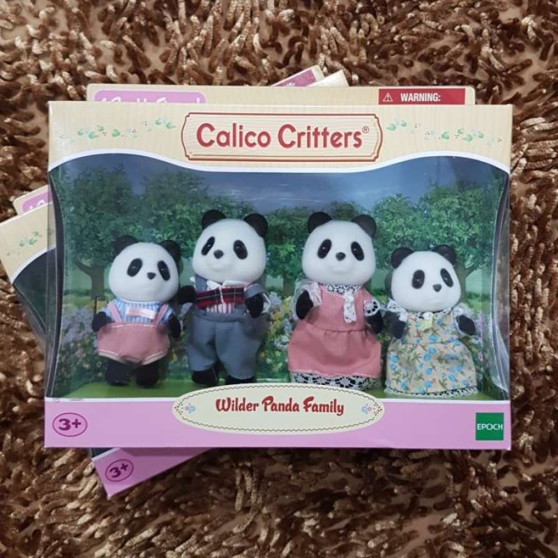 Sylvanian Families Calico Critters Wilder Panda Family