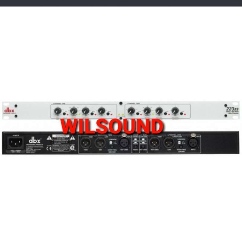 dbx 223XL チャンネルデバイダー アナログクロスオーバー 美品】dbx 223XL チャンネルデバイダー アナログクロスオーバー