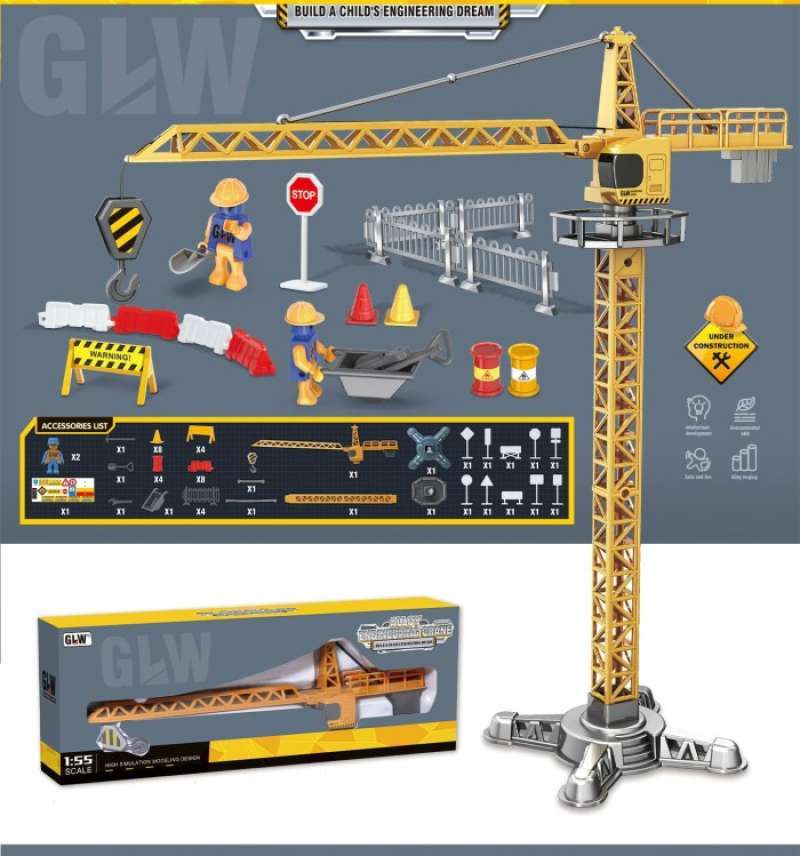 Diecast tower discount crane
