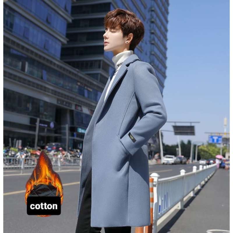 Promo IMPORT HANS MAN AUTUMN SPRING WINTER WOOLEN COAT JAKET