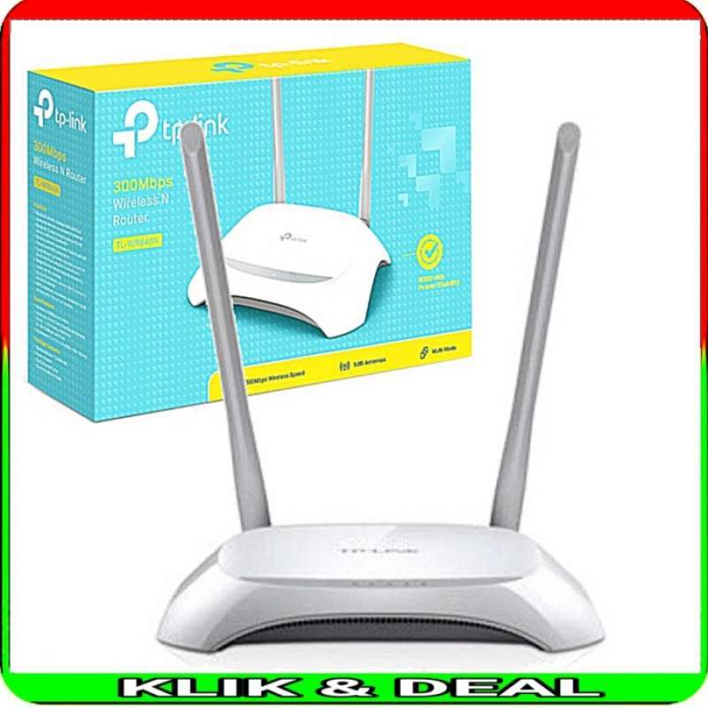 Promo TP link TL wr840n wireless router 300mbps Diskon 23 di