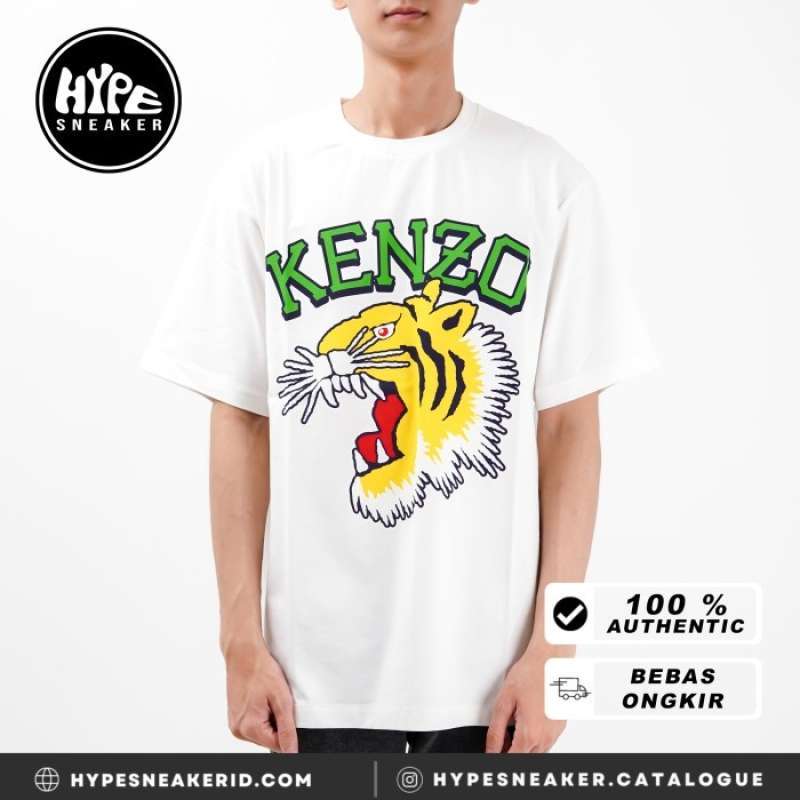 Jual Kenzo T Shirt Hijau Model Terbaru Harga Promo Maret 2024
