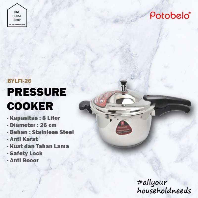 Potobelo pressure cooker shop