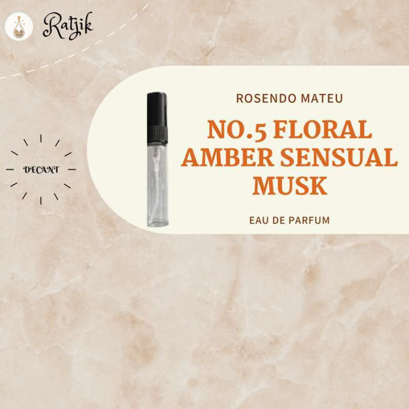 Perfume ME 468: Similar To Rosendo Mateu Nº 5 Floral, Amber, Sensual Musk  By Rosendo Mateu