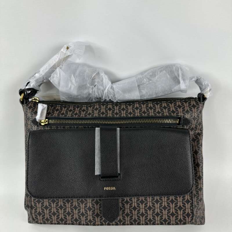 Fossil kinley discount crossbody black