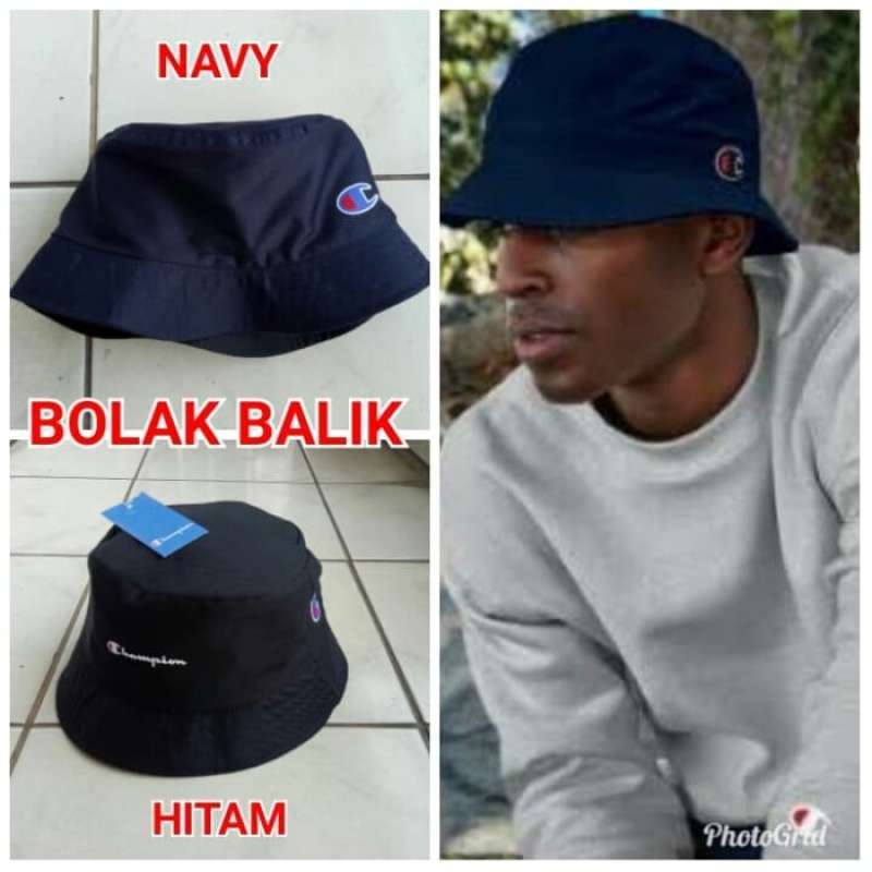 Champion reversible top bucket hat