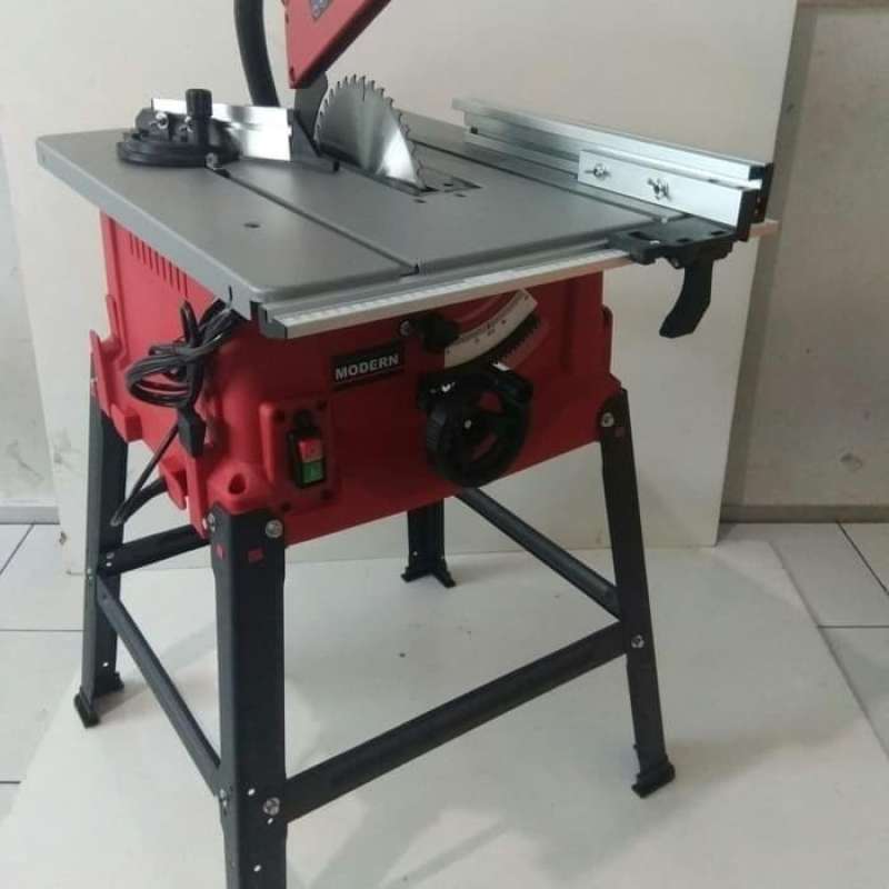 Table saw modern top
