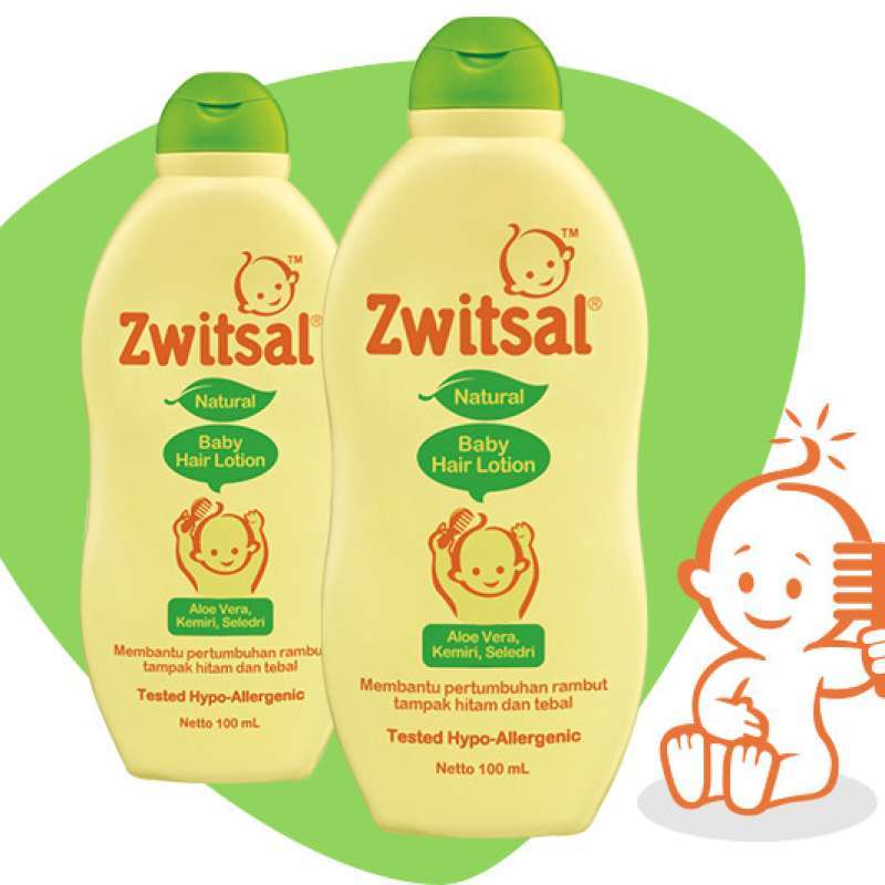 Zwitsal natural shop baby hair lotion