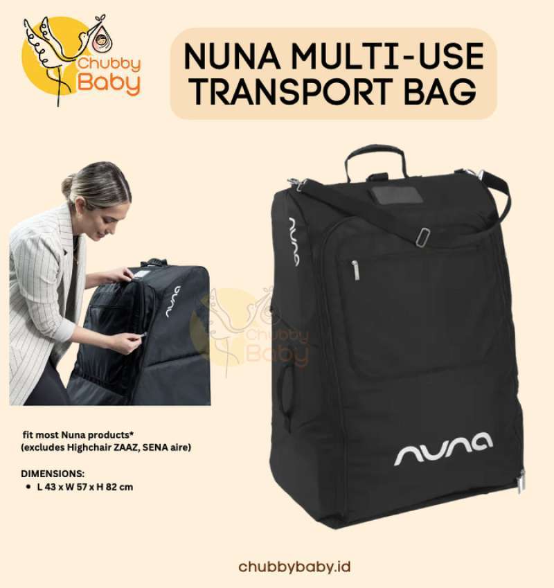 Promo Nuna Multi Use Transport Bag Tas Stroller dan Carseat