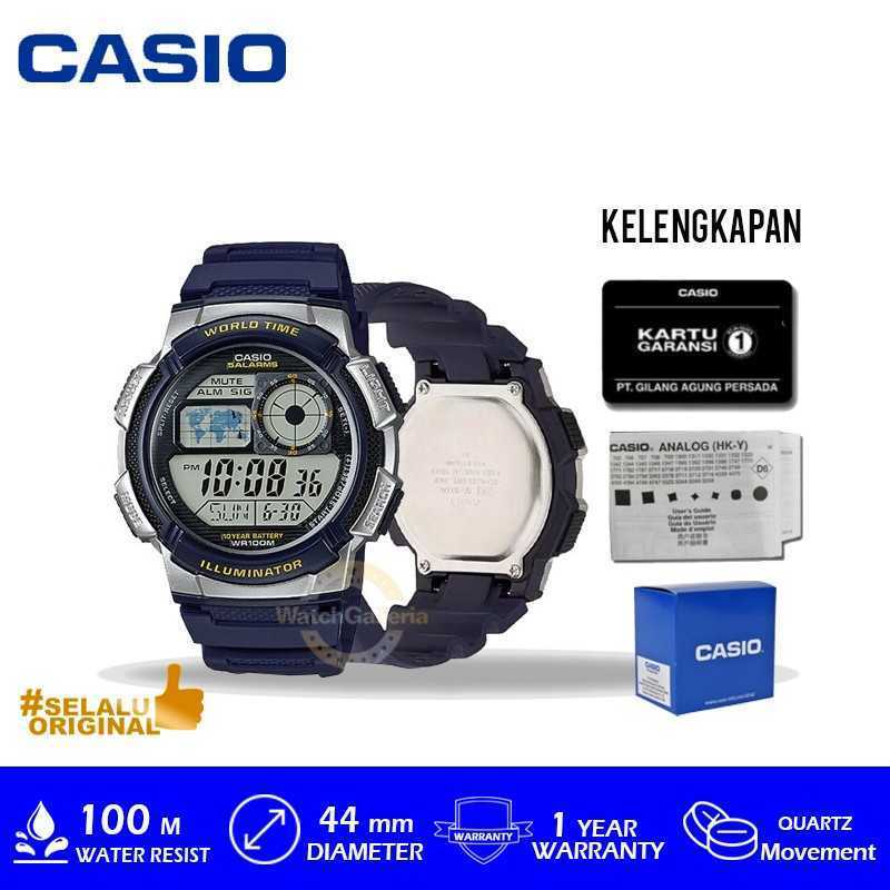 Promo Promo Terbatas Jam Tangan Casio General Ae 1000W 2Avdf