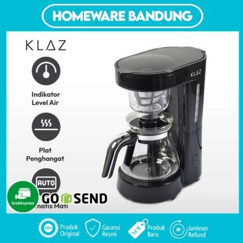 Jual Klaz 750 Ml Coffee Maker 700 Watt Hitam Di Seller Toko Aulya 1 Tegal Alur Kota Jakarta Barat Blibli