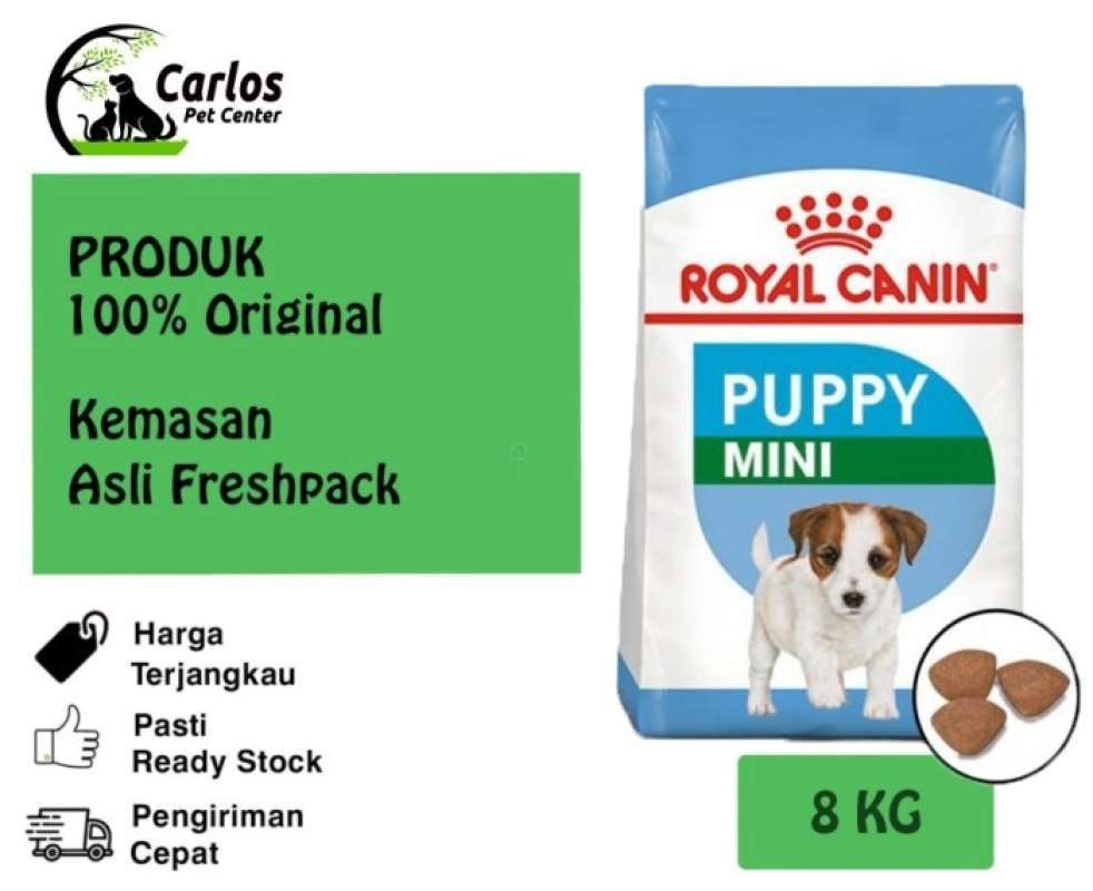Promo Royal Canin Mini Junior Puppy 8kg Promo Price Diskon 33