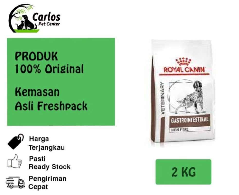 Promo Royal Canin Vet High Fibre Response Dog 2Kg Diskon 33 di