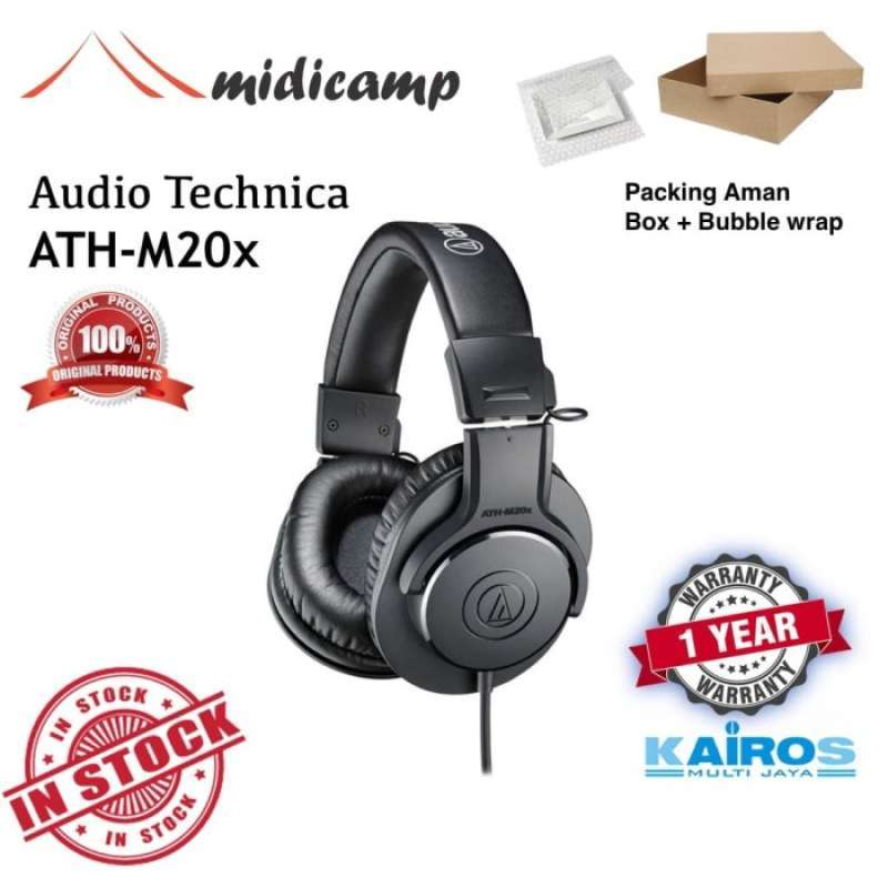 Jual Audio Technica ATH M20x Monitor Headphones di Seller Gamelan