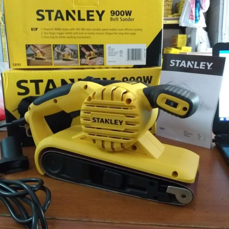 Belt sander outlet stanley