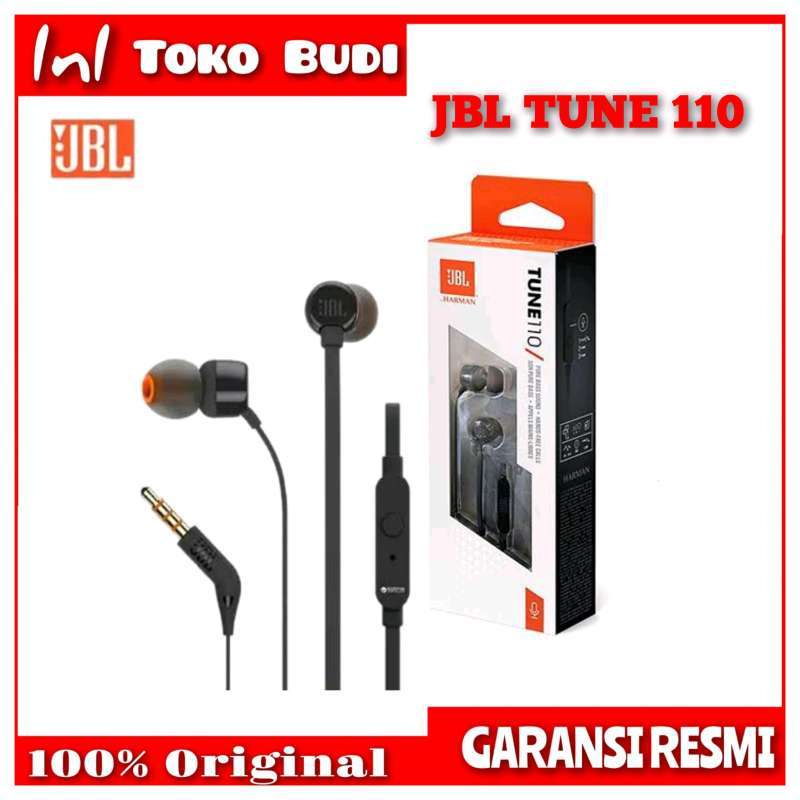 Harga headset outlet jbl t110 original