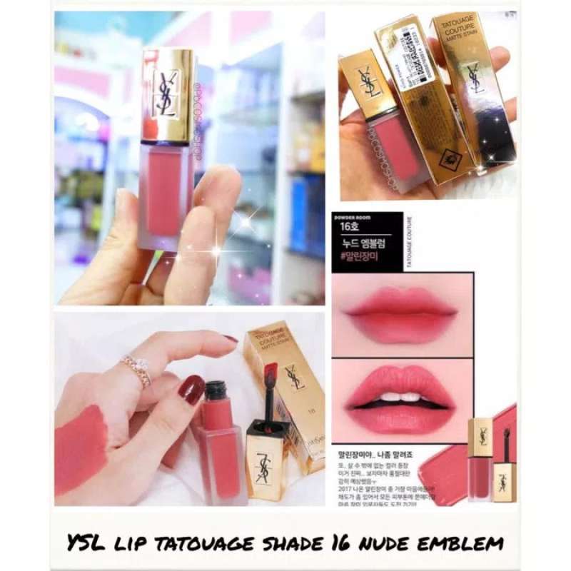 Ysl Lips Lengkap Harga Terbaru Februari 2024 Blibli
