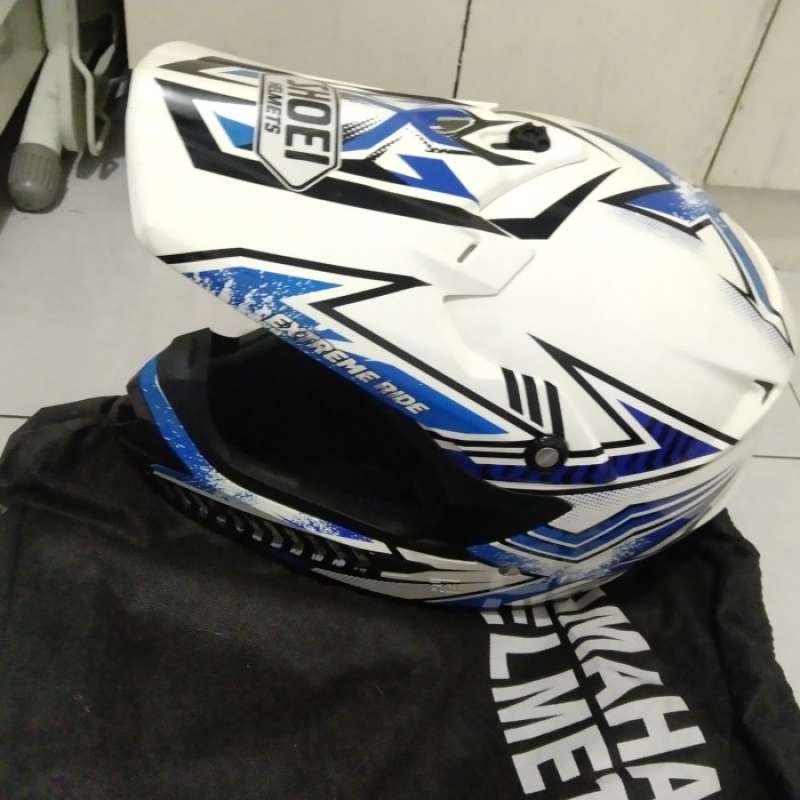 Helm cross online shoei