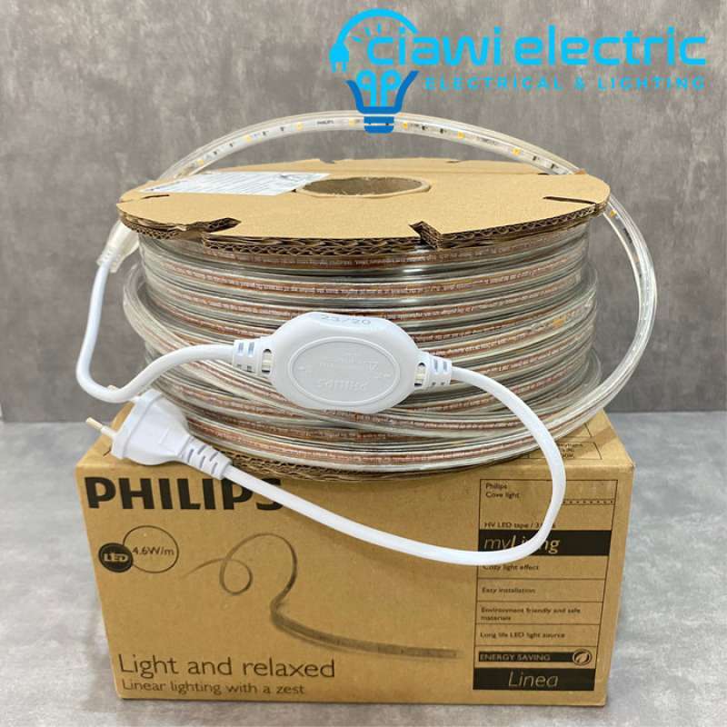 Lampu Philips Led Strip Dli 31086 Ledtape High Voltage 50Meter 4 6W