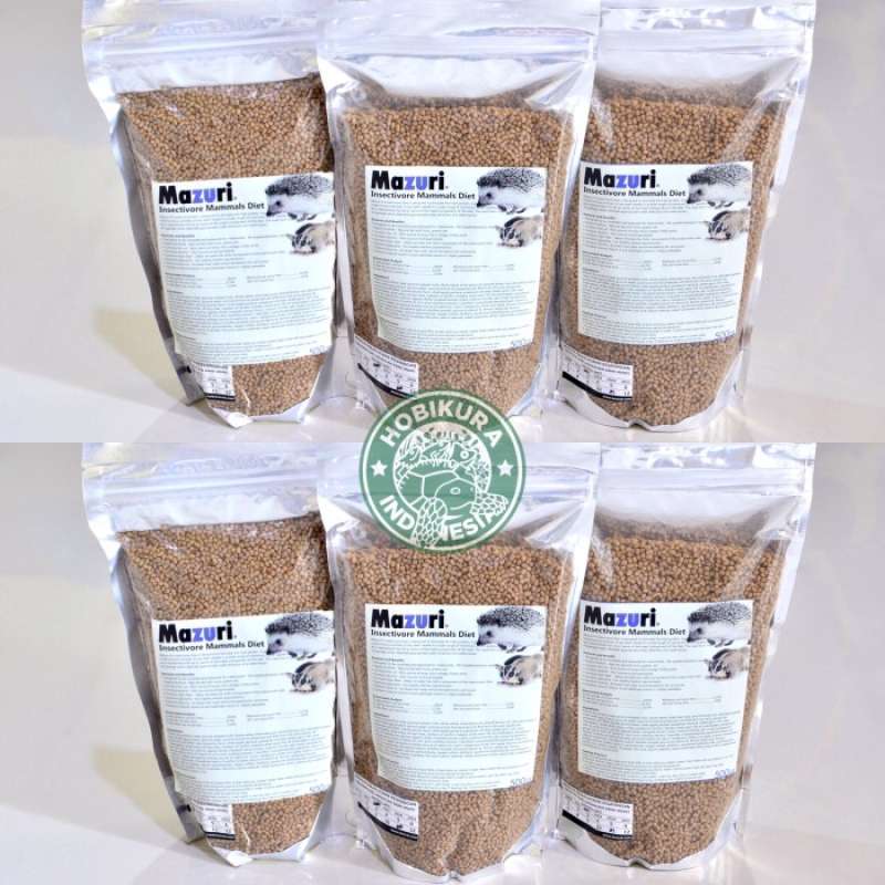 Mazuri Insectivore Mammals Diet 500gr Makanan Sugar Glider Landak Mini
