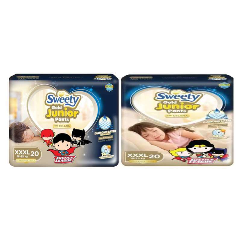 Promo Sweety Gold Junior Night Pants Xxxl 20 Promo Diskon 25 di