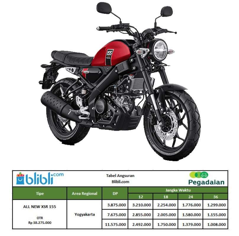 Motor all new xsr deals 155