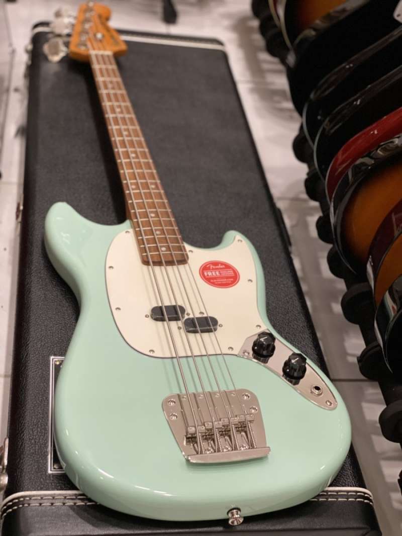 Promo Squier Classic Vibe 60s Mustang Bass Seafoam Green Diskon