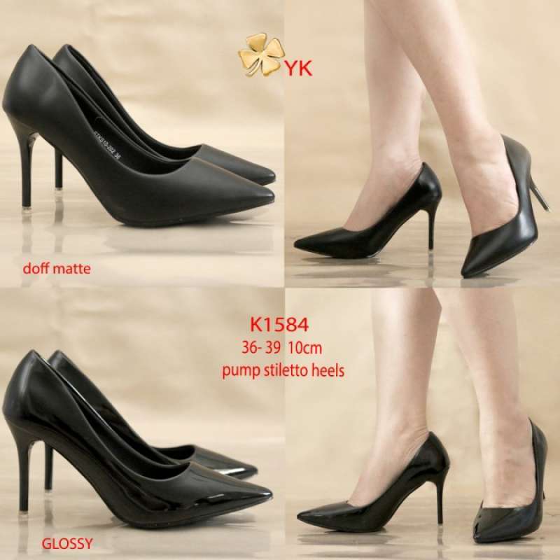 Jual Ykshoes 1584 Heels 10cm Black Hitam Sepatu Hak Pump Kerja Ketutup Pant Hitam Dof Di Seller Super Hemart Cengkareng Timur Kota Jakarta Barat Blibli