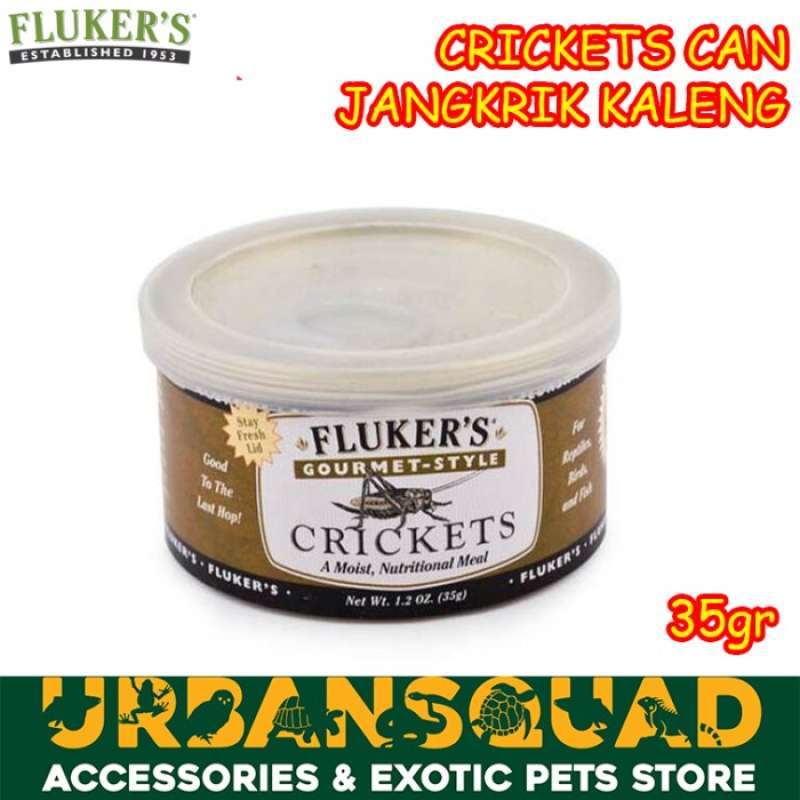 Flukers on sale canned crickets