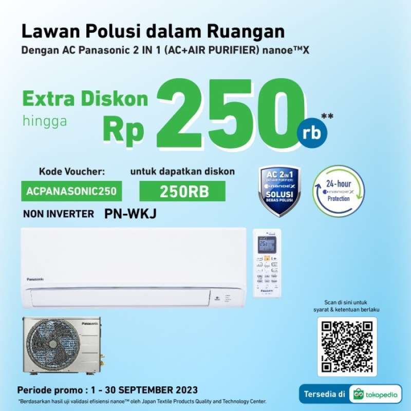 Panasonic Cs Cu Pn5Wkj Ac 2 In 1 Ac Air Purifier Low Voltage Nan