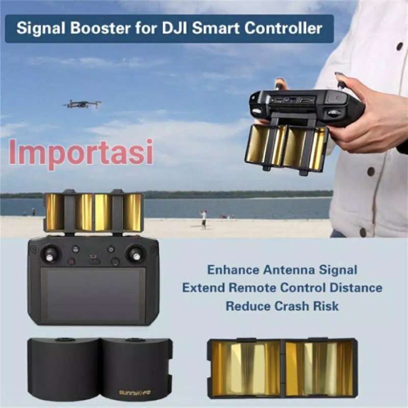 Promo SUNNYLIFE Signal Booster DJI SMART CONTROLLER Antena Penguat