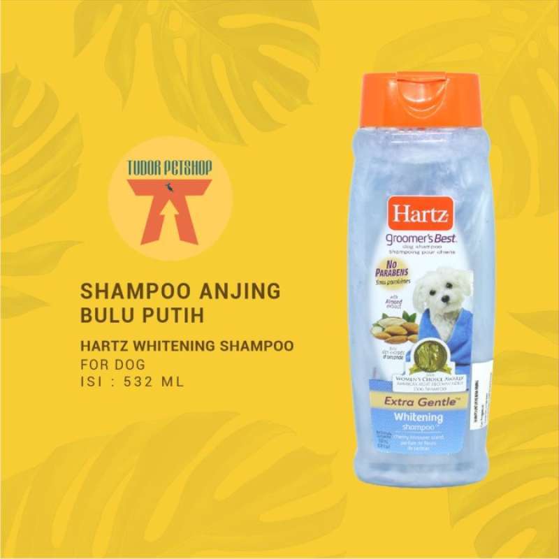 Promo SHAMPO Anjing HARTZ WHITENING SHAMPOO 532 ML CHERRY