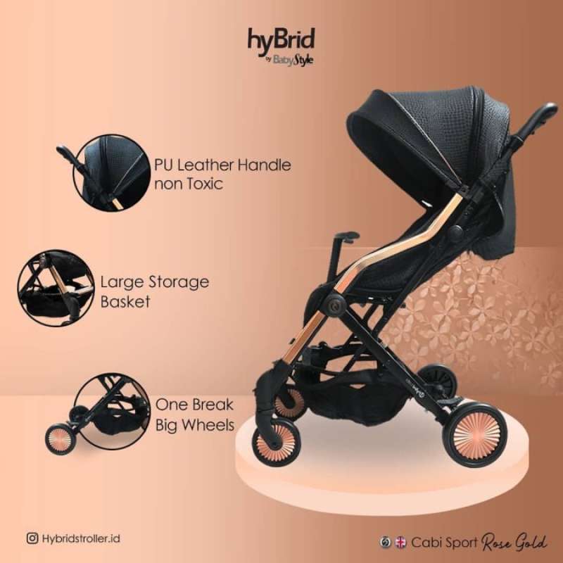 Promo Hybrid Cabi Rose Gold stroller Diskon 33 di Seller AQMAR