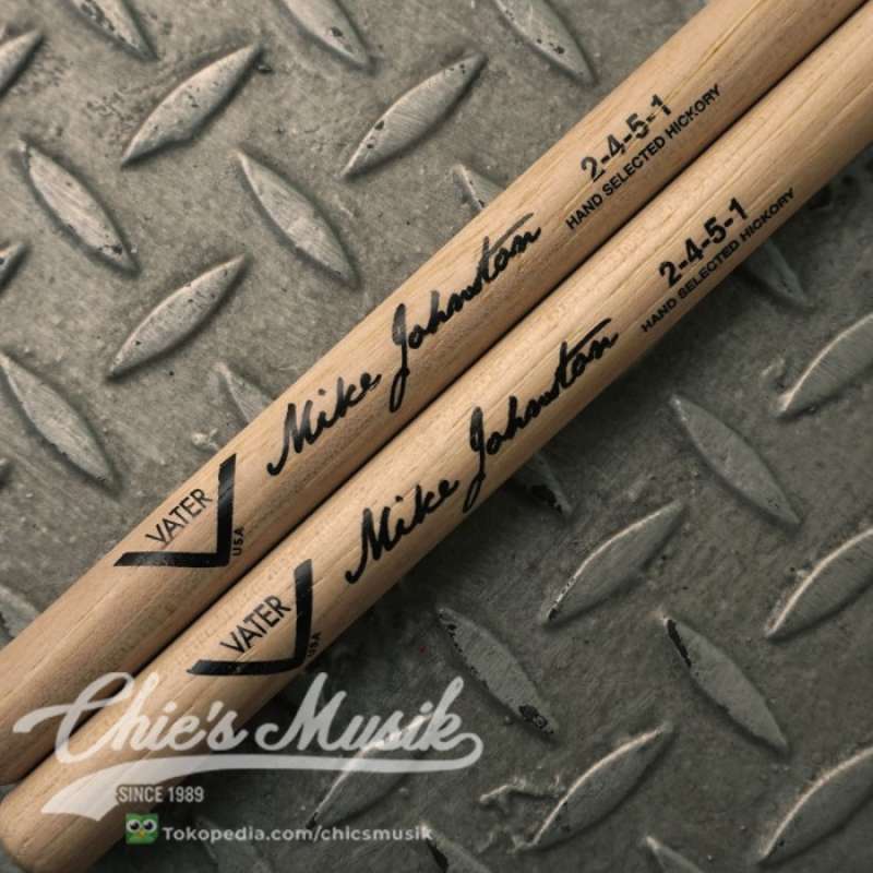 Promo STICK DRUM VATER SIGN MIKE JOHNSTON TOKOSEBELAHKANAN