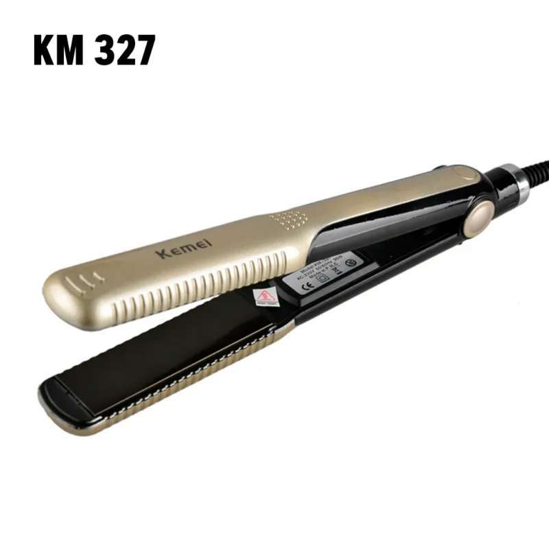 Jual Catok Rambut Kemei KM 327 Gold Catokan Rambut Profesional