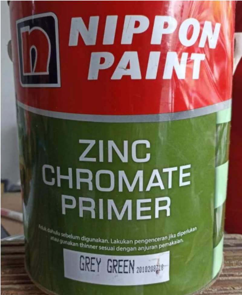 Promo Cat Dasar Nippon Zinc Chromate anti karat besi 5Kg Diskon 23