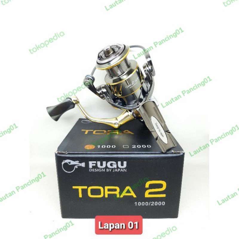 Jual Reel Pancing Fugu Tora 2 /1000/2000/3000/Reel Spinning Power Handle -  1000 TERJAMIN - 4000 di Seller SNJ. - Cengkareng Timur, Kota Jakarta Barat