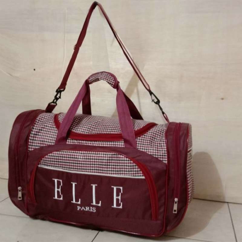 Promo TAS TRAVEL BAG JINJING ELLE TAS PRIA WANITA UKURAN JUMBO