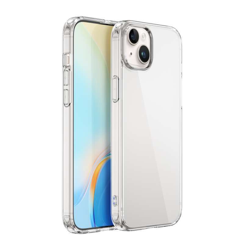 Jual Case iPhone 15 Plus Pro Pro Max Wiwu Simple Tpu Clear