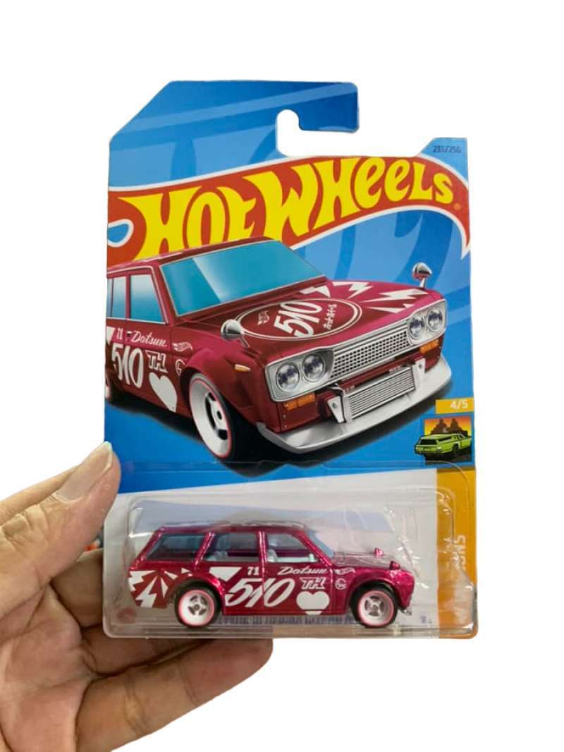 Jual Hotwheels Super Treasure Hunt Datsun Bluebird Wagon 510 Pink