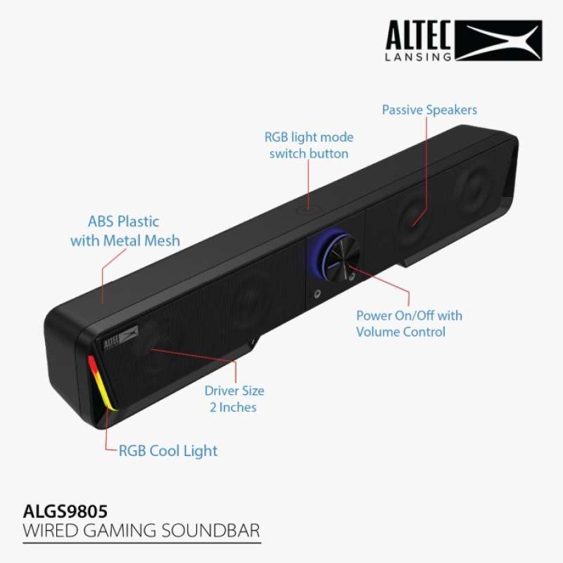Altec lansing sound bar 2025