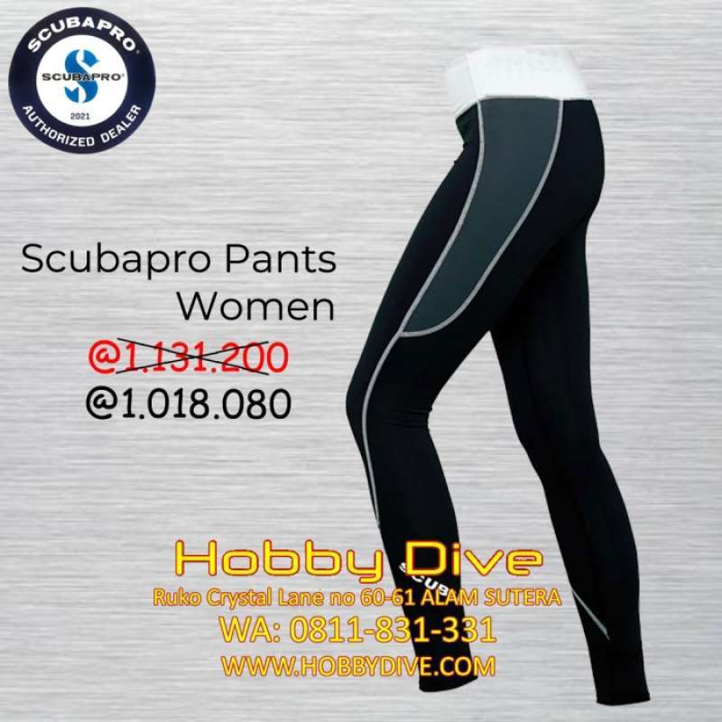 Promo TERLARIS SCUBAPRO PANTS GRAPH T FLEX LEGGINGS WOMEN UPF 80