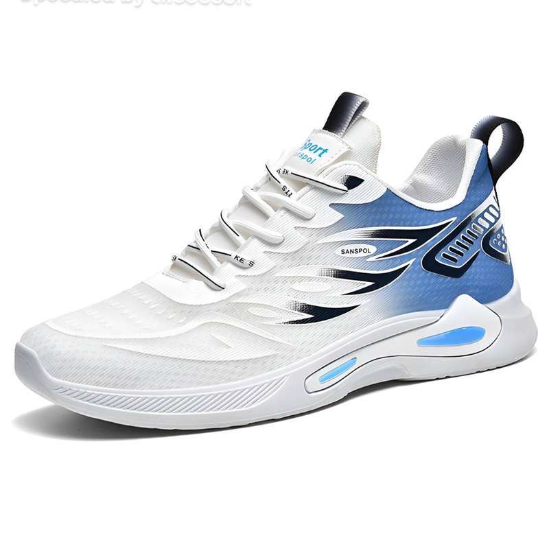 Sepatu Running Pria Casual Sneakers Cowok Sepatu Lari Outdoor Sport Shoes Hitam MR222